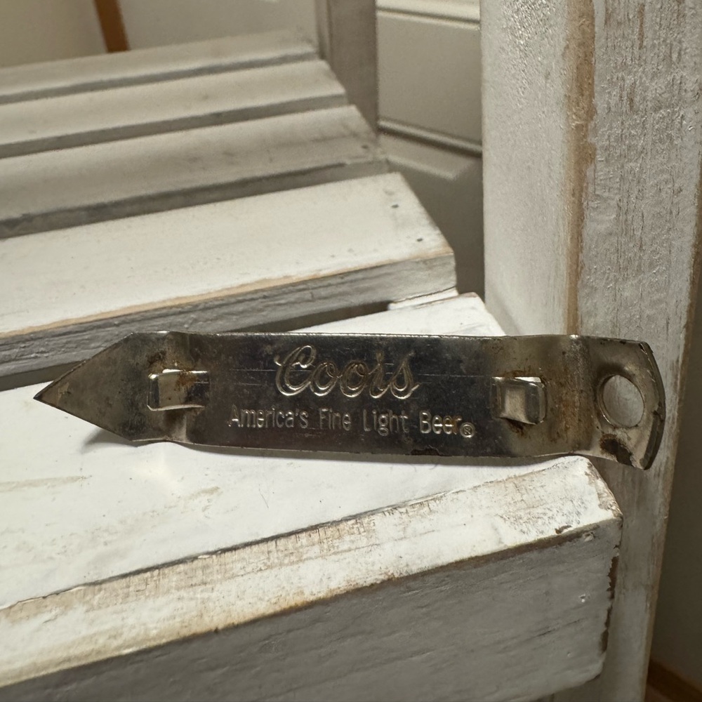 Coors America’s Fine Light Beer can opener